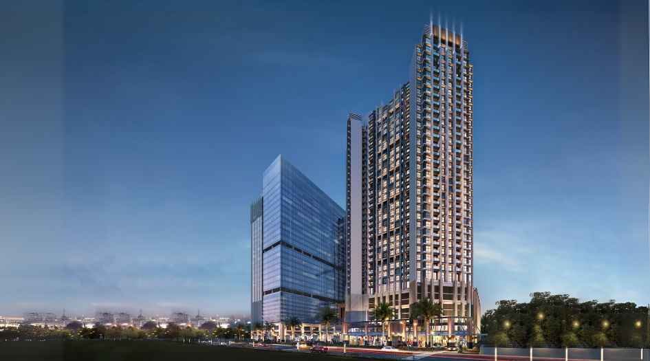 Sector-Zero-Navi-Mumbai-Elevation-Image-Night